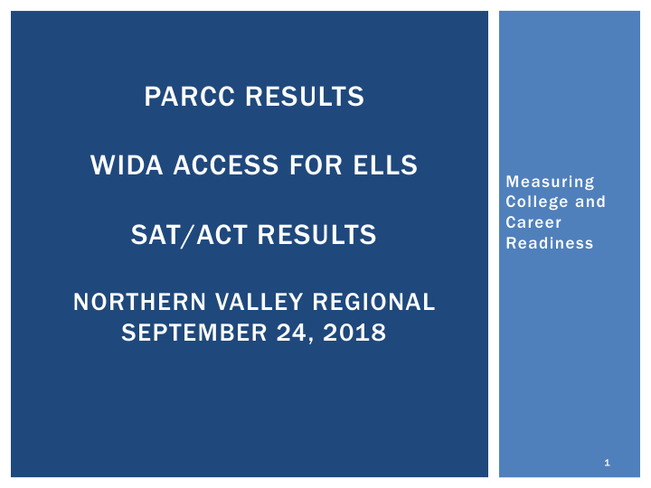 parcc results