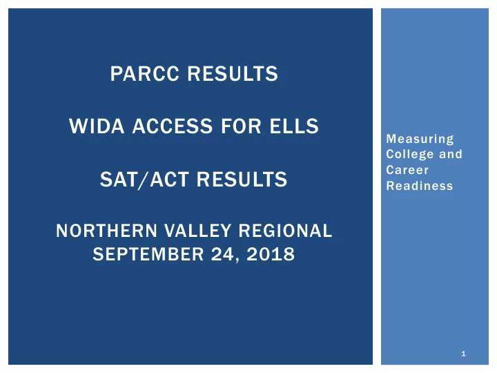 parcc results