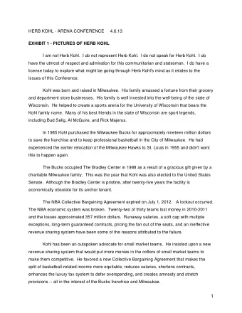 1  EXHIBIT 2 - REVENUE FIGURES - PAYROLL FIGURES  - ATTENDANCE AND PERFORMANCE FIGURES  According
