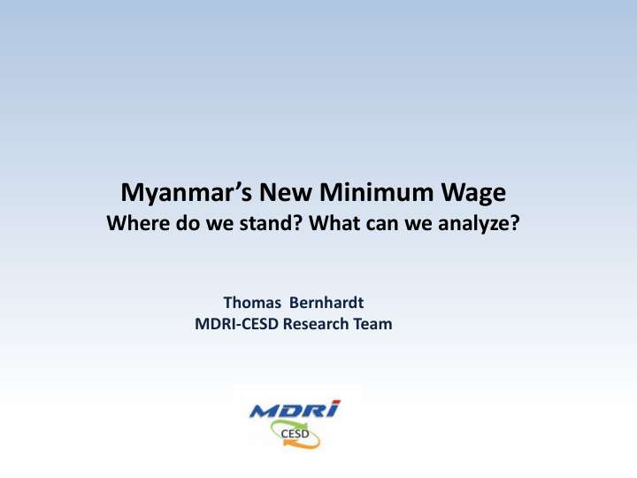 myanmar s new minimum wage