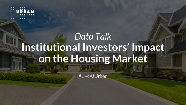 data talk