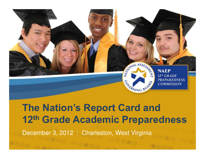 the nation s report card and 12 th grade academic