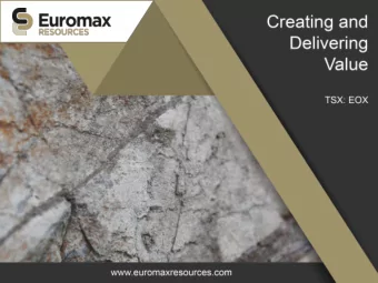 1  2  Disclaimer  This presentation contains statements that are forward-looking, such as those