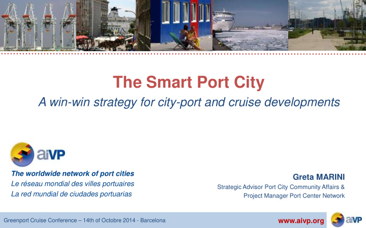 the smart port city