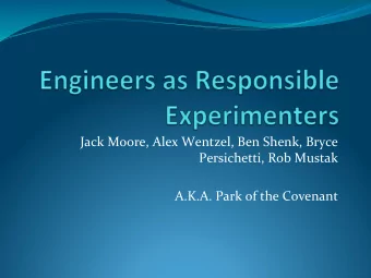 Jack  Moore,  Alex  Wentzel,  Ben  Shenk,  Bryce    Persichetti,  Rob