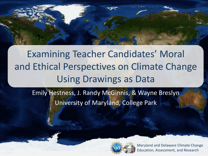 examining teacher candidates moral and ethical
