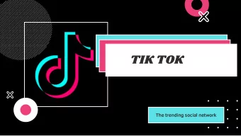 TIK TOK  The trending social network  Index  About Tik Tok ...  Content in Tik Tok  Political