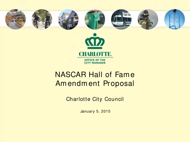 nascar hall of fame amendment proposal