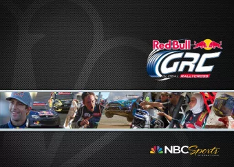 2015 GRC SEASON  Location  Broadcast  Tampa. FL  May 31, 3-4p on NBC  Daytona, FL  Jun 21, 2:00-4p