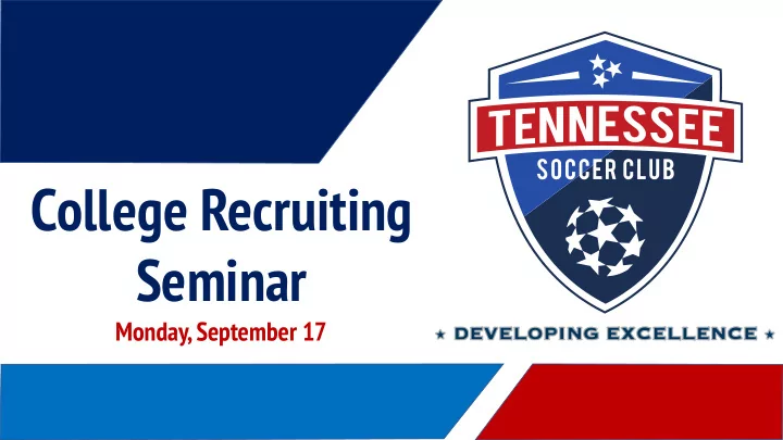 college recruiting seminar