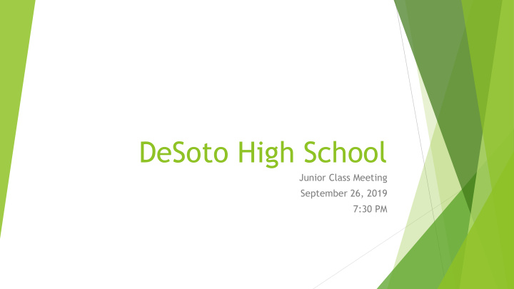 desoto high school