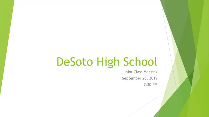 desoto high school
