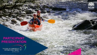 PARTICIPANT  PRESENTATION  1  2  AWARD BASICS  The Awards Ten Guiding Principles  Individual