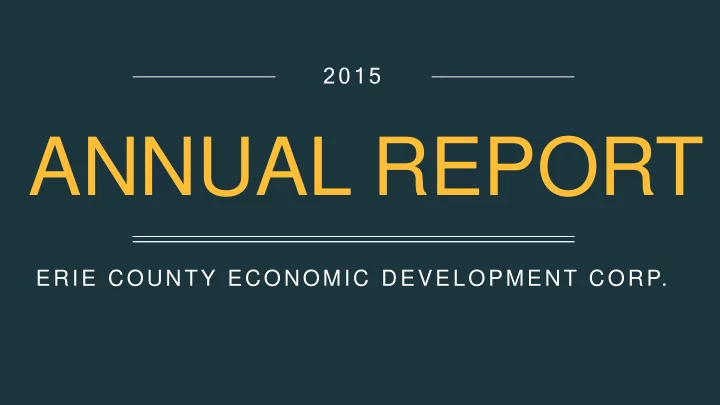 annual report