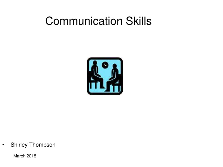 communication skills