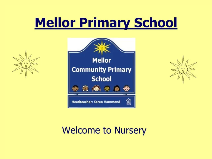 mellor primary school