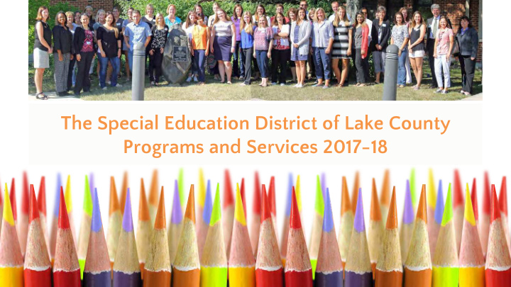 the special education district of lake county programs