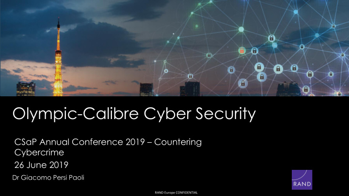 olympic calibre cyber security