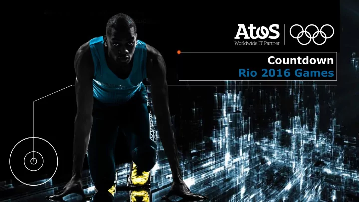 countdown rio 2016 games agenda