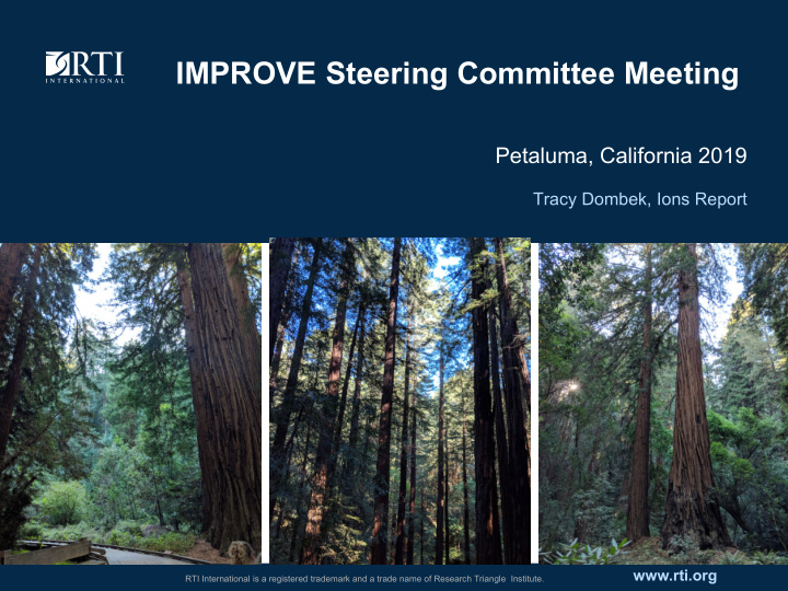 improve steering committee meeting
