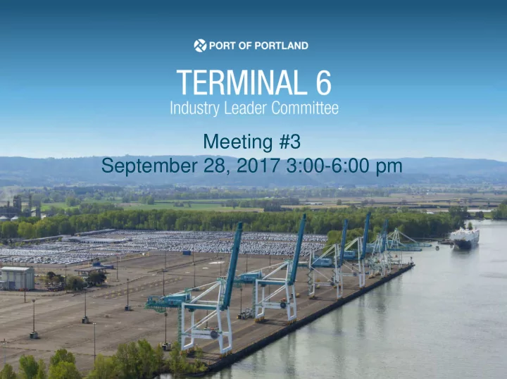 meeting 3 september 28 2017 3 00 6 00 pm