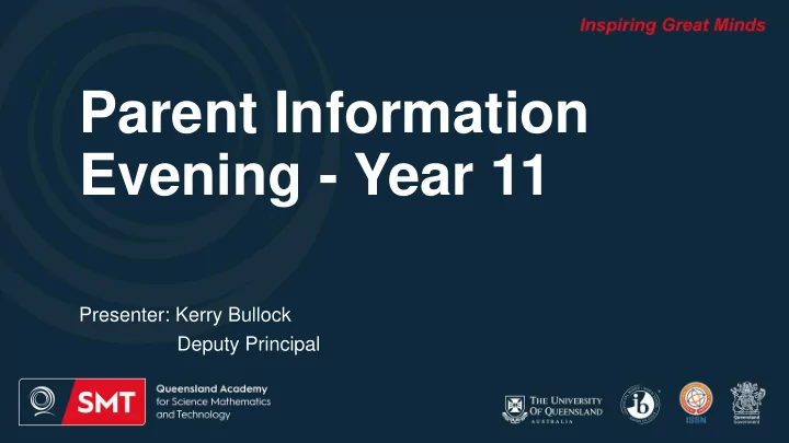 evening year 11