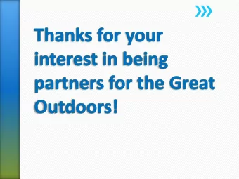 REASON #10:  Parks and other federal recreation sites are big business  1) FICOR: 2012