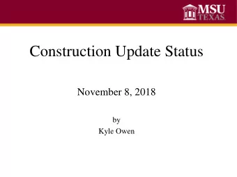 Welcome  to the  Welcome to the  by  to  the  2017 Opening Welcome to the  Opening Meeting  Kyle