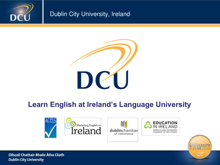 learn english at ireland s language university about