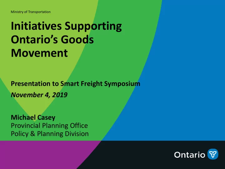 initiatives supporting