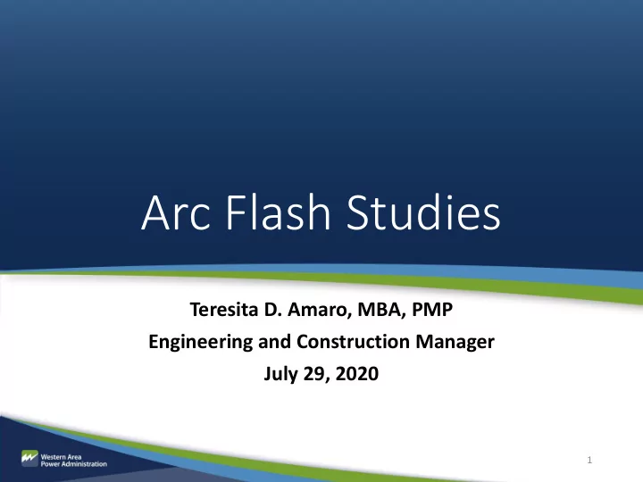 arc flash studies