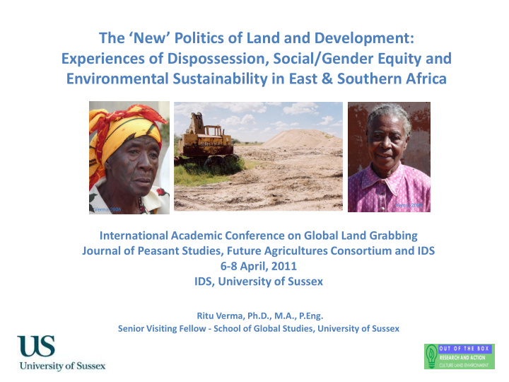 environmental sustainability in east southern africa
