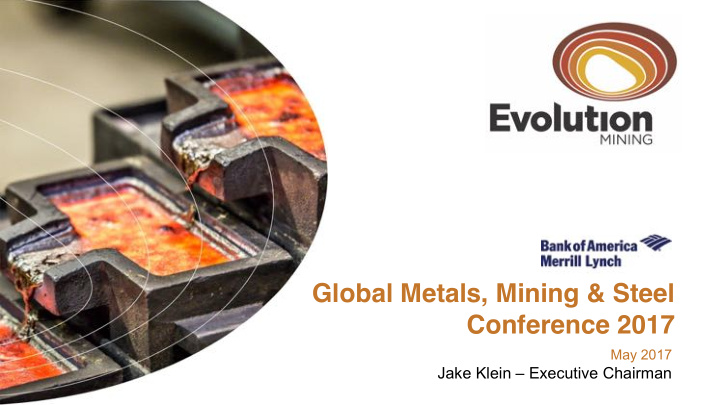 global metals mining steel conference 2017
