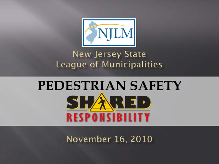 pedestrian safety state s lead traffic safety