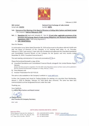 Distribution  Performance  Network  of Key  Portfolios  Way  Forward  Company  Financials  2