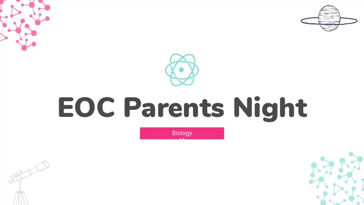 eoc parents night