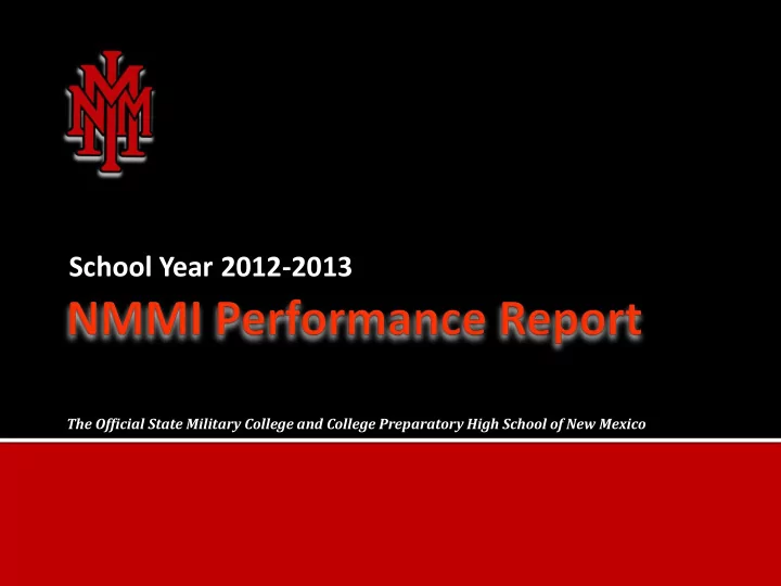 school year 2012 2013