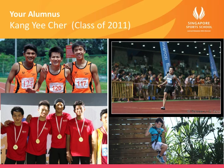 kang yee cher class of 2011