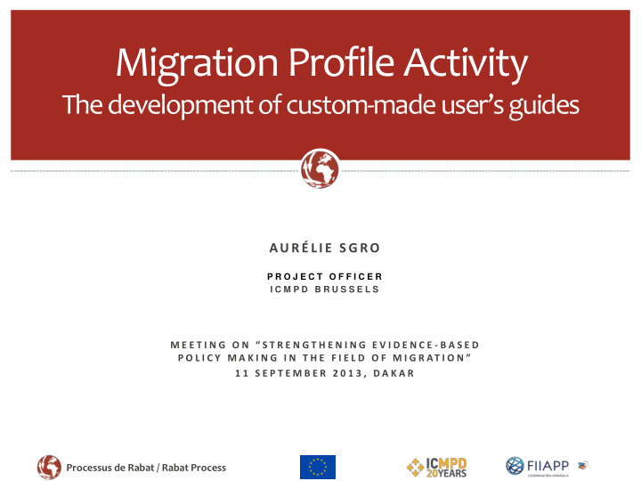 migration profile activity