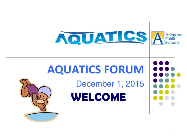 aquatics forum