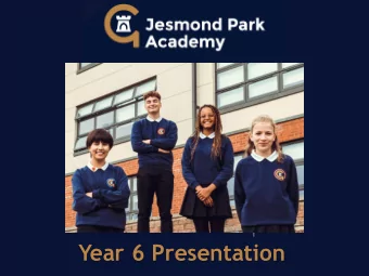 Year 6 Presentation  Coronavirus  Please be aware that aspects of this  presentation are likely to