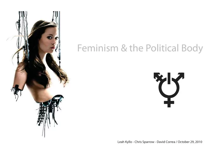 nism the political body