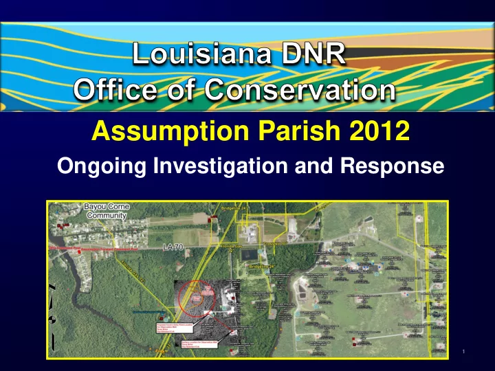 assumption parish 2012