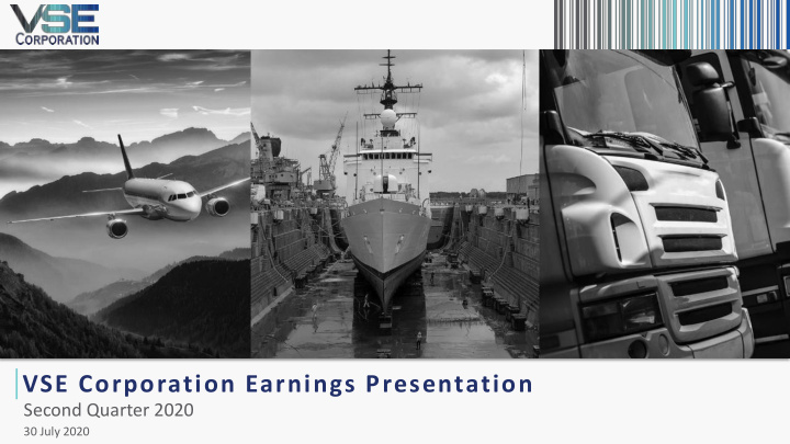 vse corporation earnings presentation