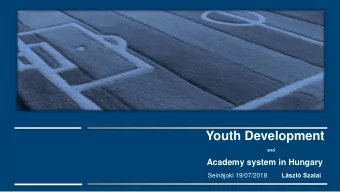 Seinjoki Seinjoki  When will there be  football here ? Seinjoki If   the coaches learn to