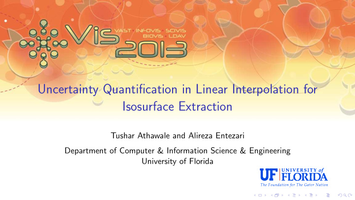 uncertainty quantification in linear interpolation for