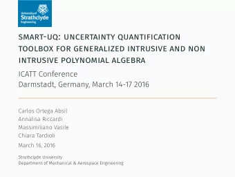 smart-uq: uncertainty quantification  toolbox for generalized intrusive and non  intrusive