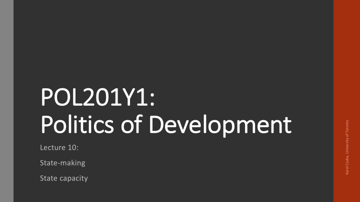 pol pol201y1 po politics of development