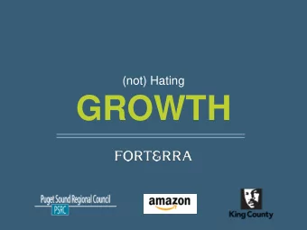 GROWTH  How we  work  To save only one  part of this place is  to save none of it  VALUES-BASED