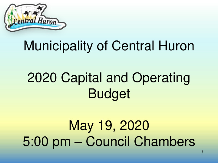 budget may 19 2020